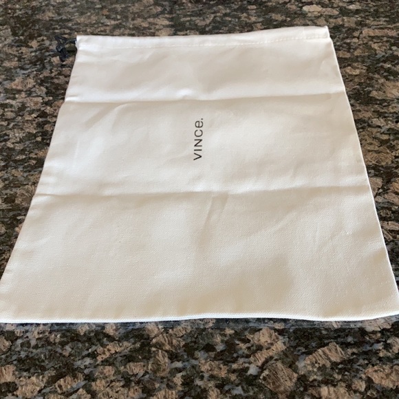 VINCE DUST BAG WHITE NEW - Picture 4 of 5